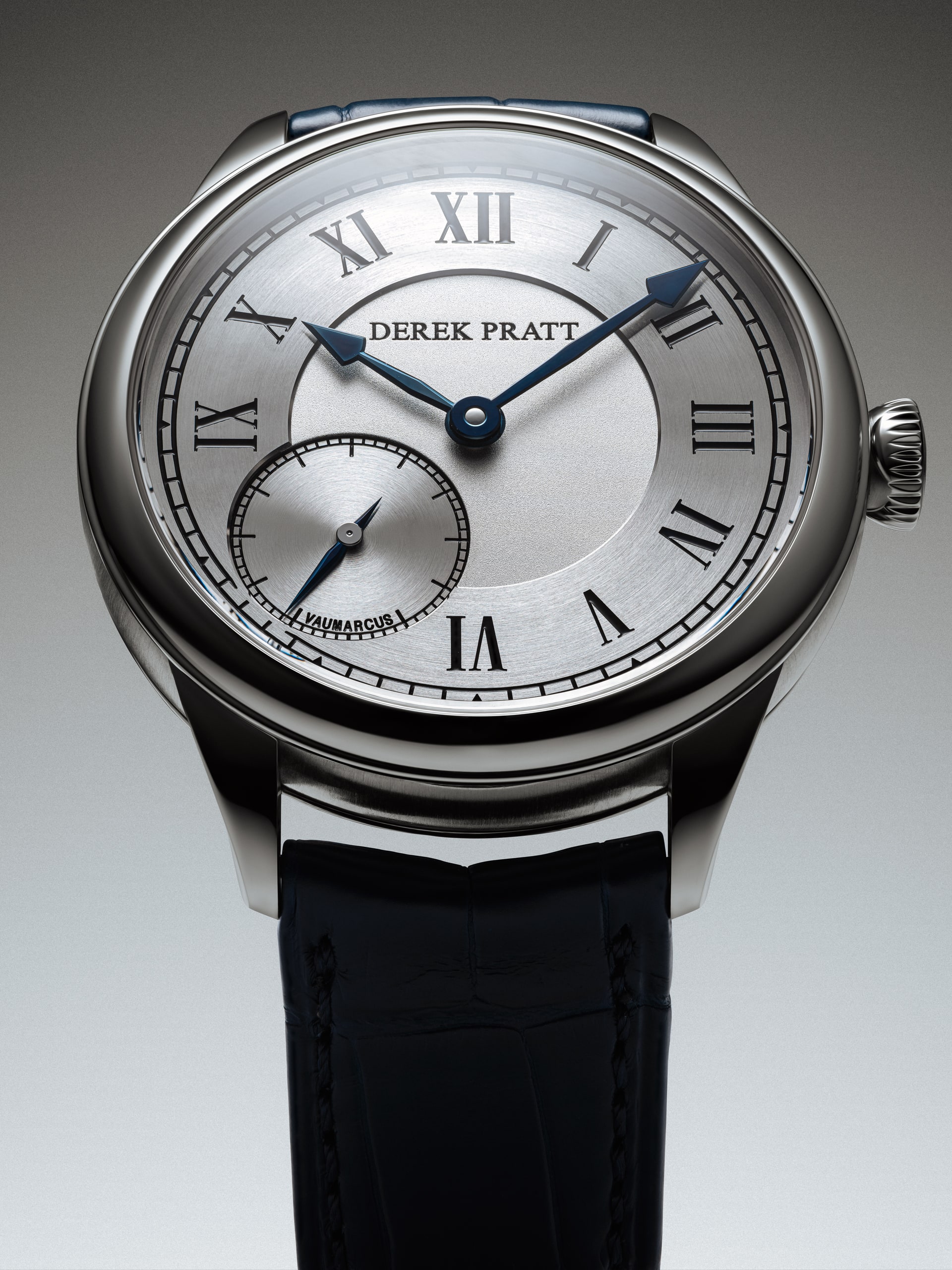 Derek Pratt Remontoir d'Égalité by Luca Soprana — silvered Roman dial