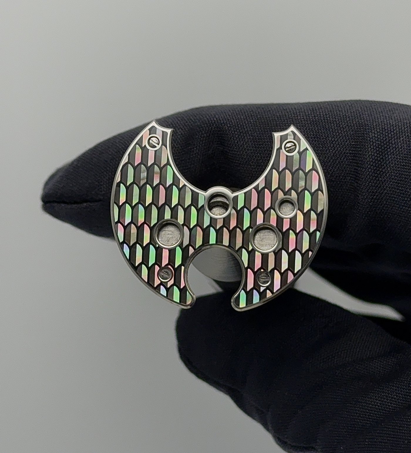 Mother-of-pearl bridge — handcrafted by Emmanuel Esposito