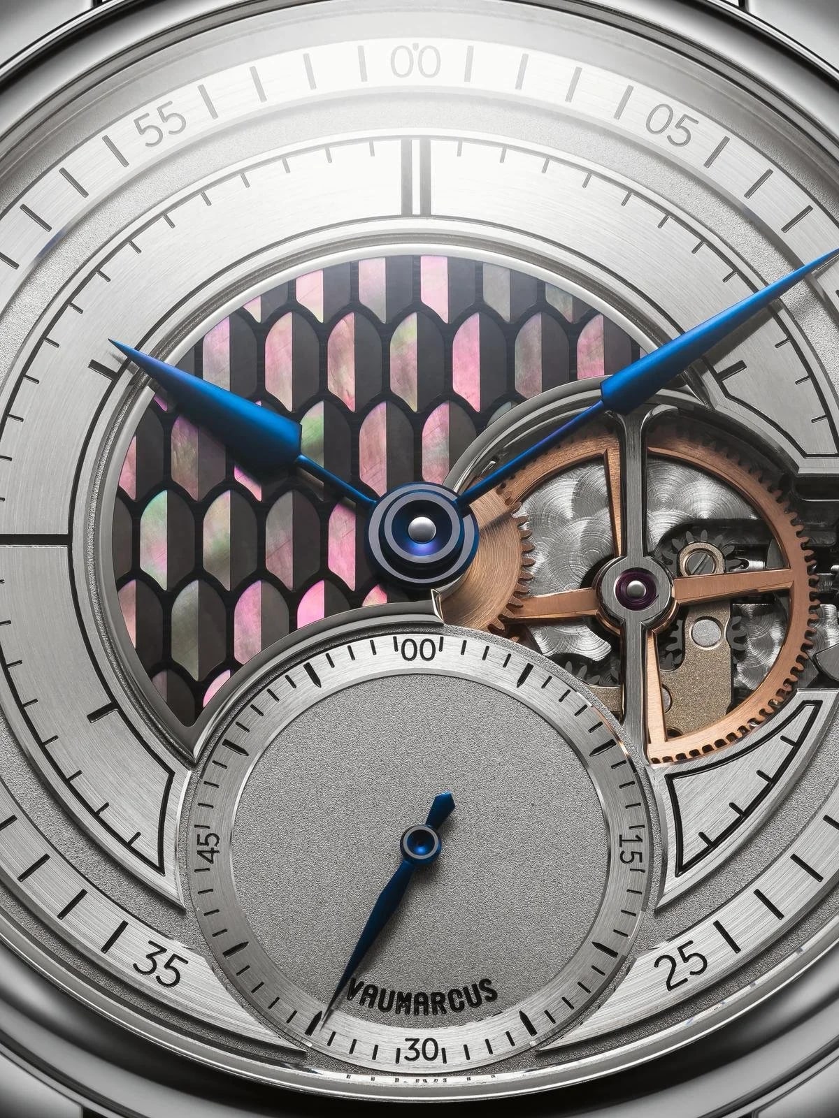 Nagoma by Luca Soprana & Emmanuel Esposito — hand-cut mother-of-pearl mosaic dial