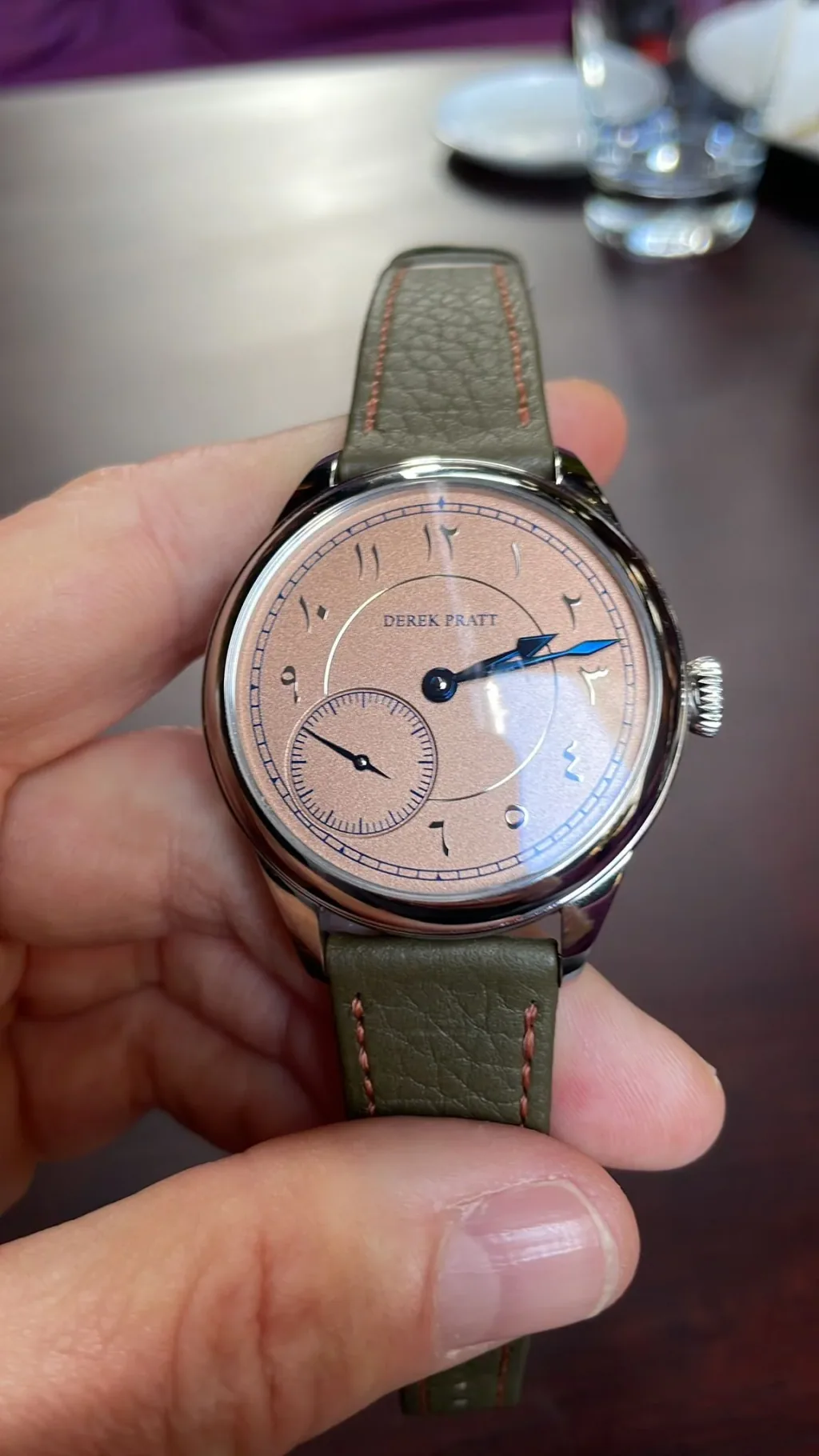 Luca Soprana watch — collector wristshot