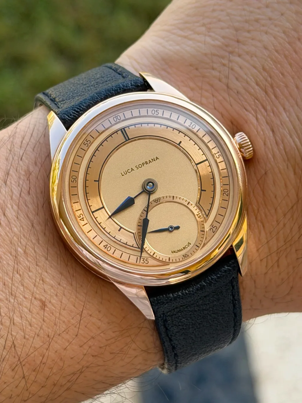Luca Soprana watch — collector wristshot