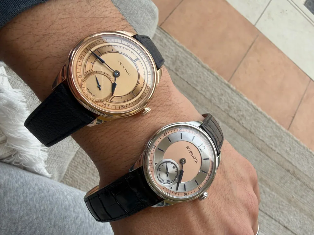 Luca Soprana watch — collector wristshot